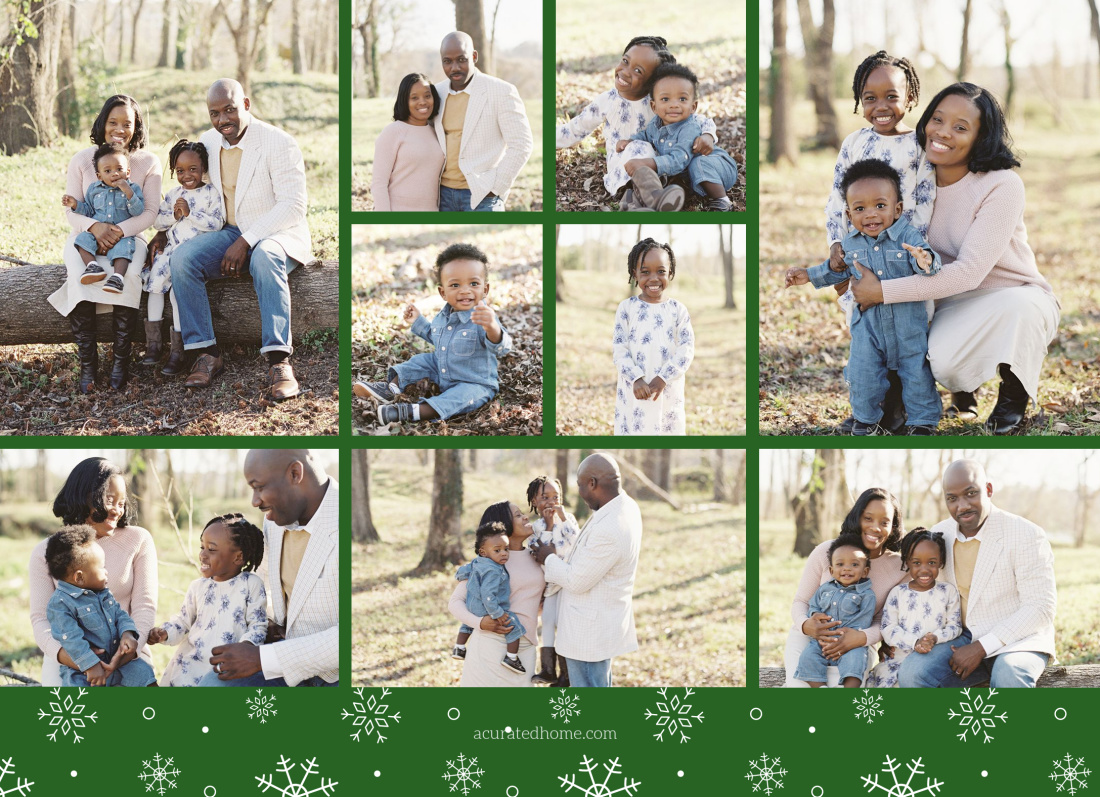 9 Photos layout
